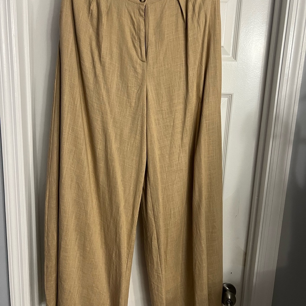 Chic Tan Women's Boot Cut Pants